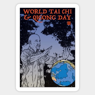 World Tai Chi & Qi Gong Day Sticker